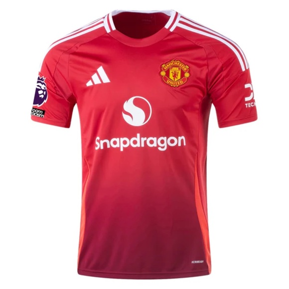 Adidas Rasmus Højlund 11 Home Jersey MUFC Red Large New With Tags - Picture 1 of 5